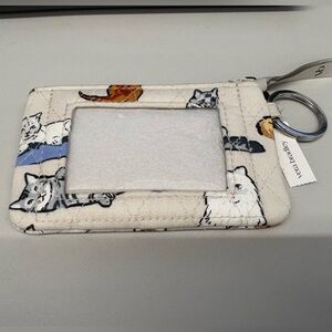 Vera Bradley A Cat’s Life Zip ID Case